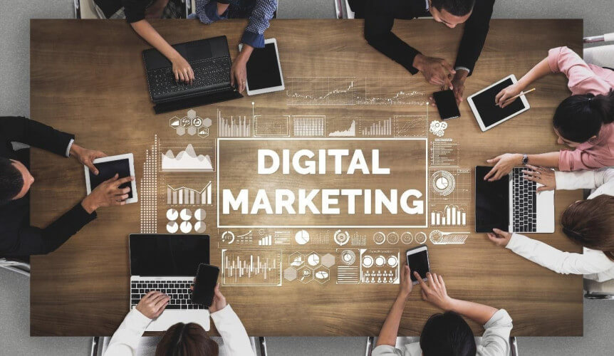 How does digital marketing help to advertise your business worldwide?