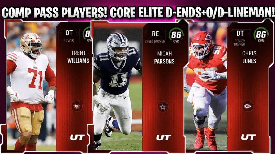 Madden 24 Ultimate Team Core Elite Cards