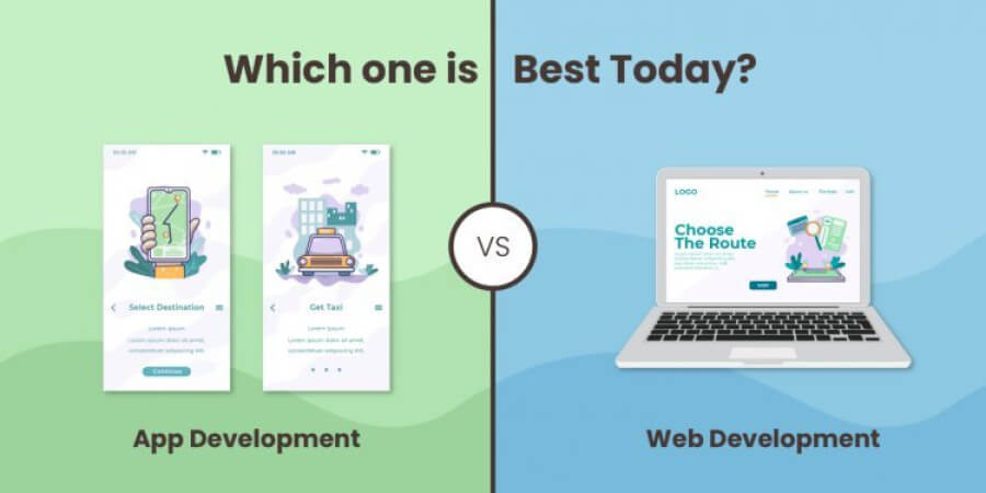 Web Development vs. App Development: Navigating the UI/UX Landscape